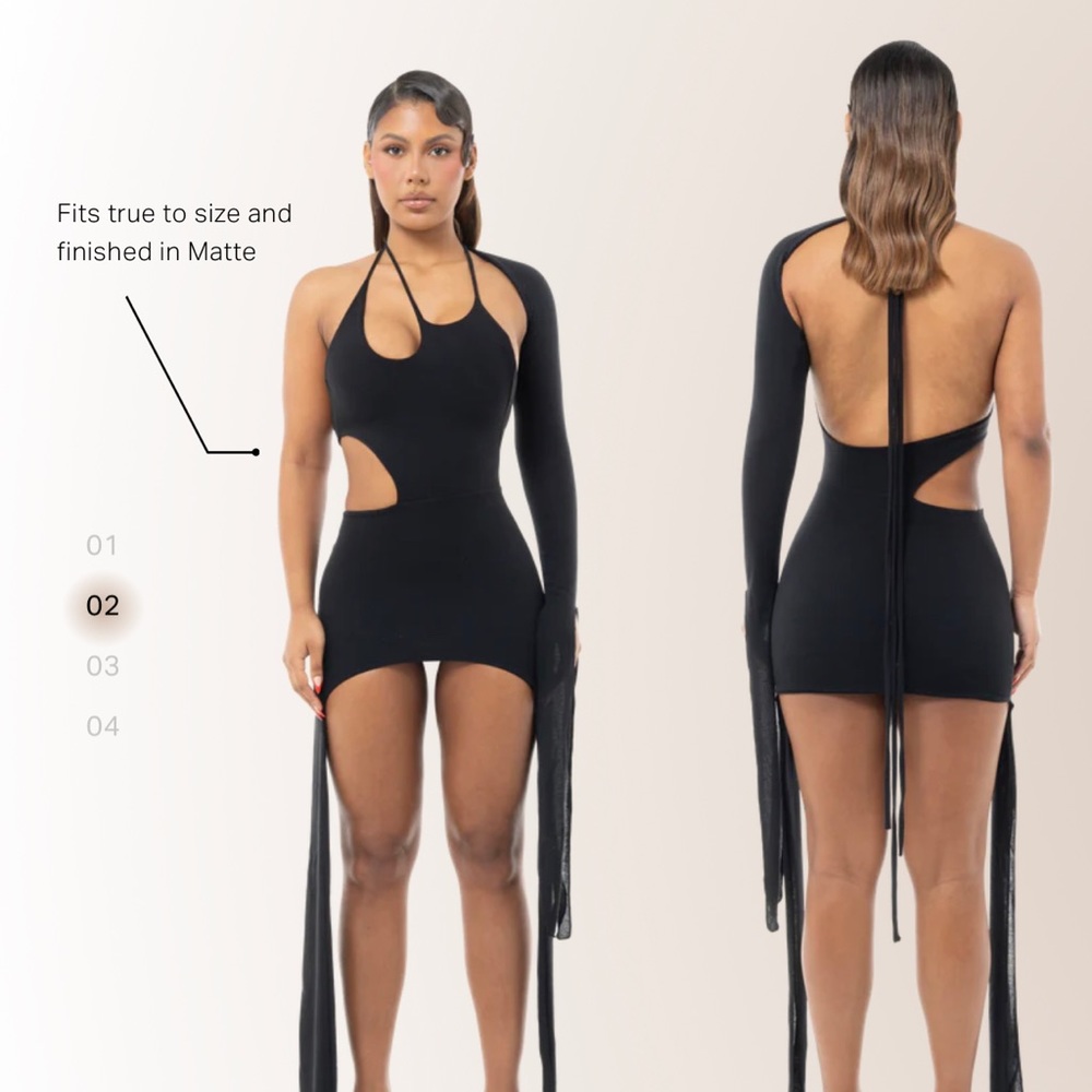 Cou coo Asymetrical mini dress